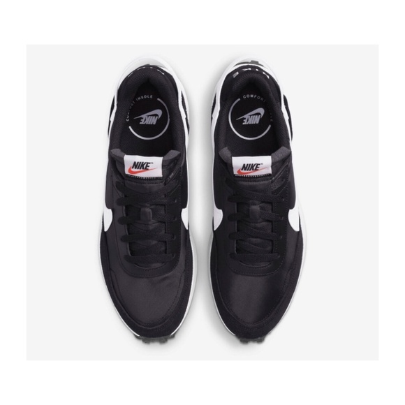 Nike Waffle Debut Low Top Mens Running Shoes Black White DH9522-001 NEW Multi Sz - Picture 3 of 7